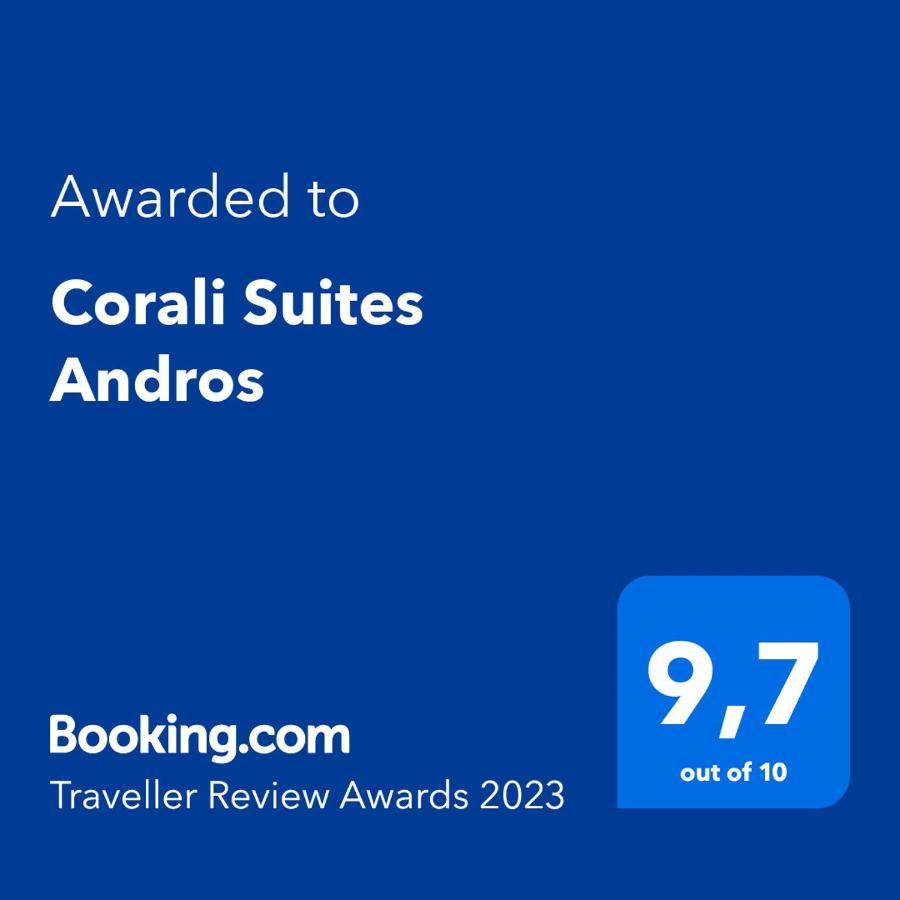 Corali Suites Andros Batsi  Exterior foto